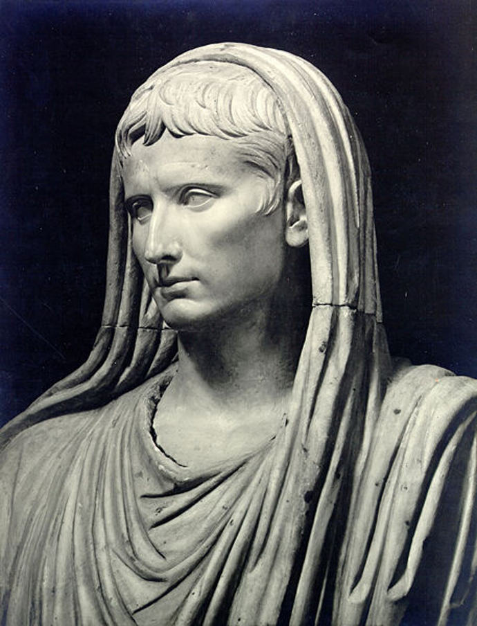 Emperor Augustus as Pontifex Maximus