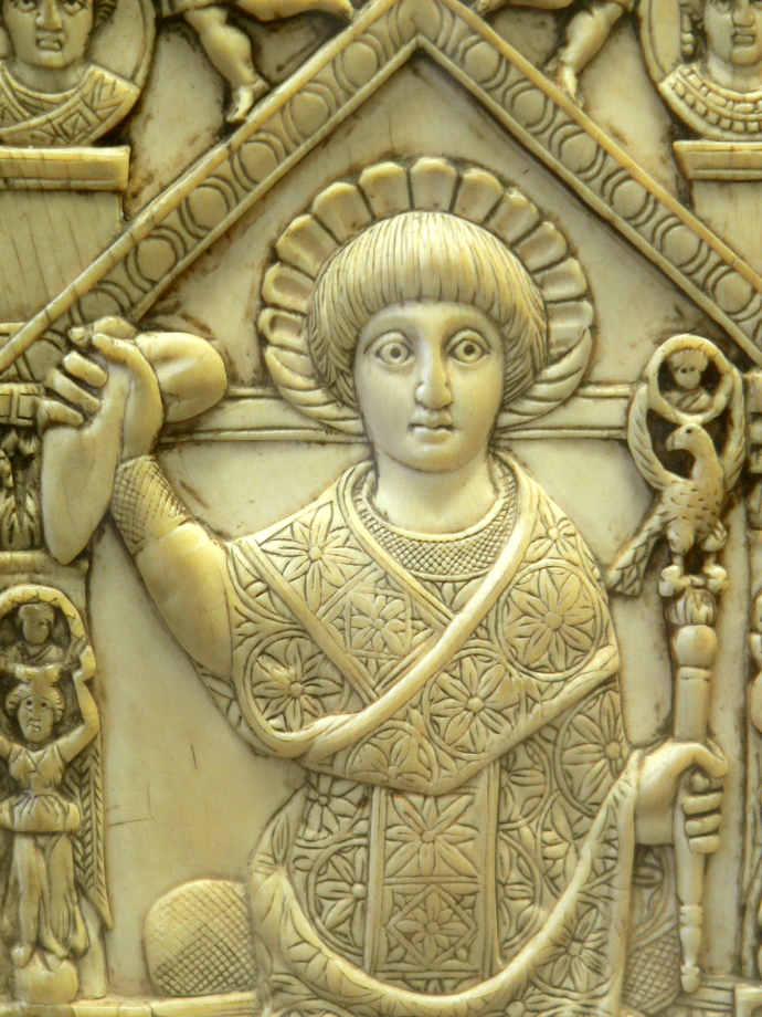 A Roman in consular dress