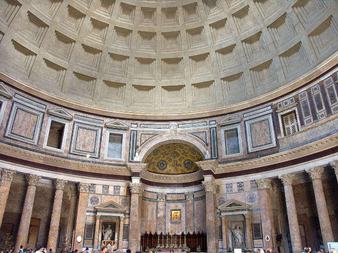 ancient roman architecture dome