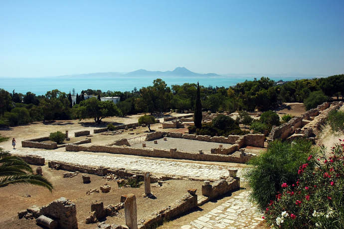 Ruins of Carthage near Tunis