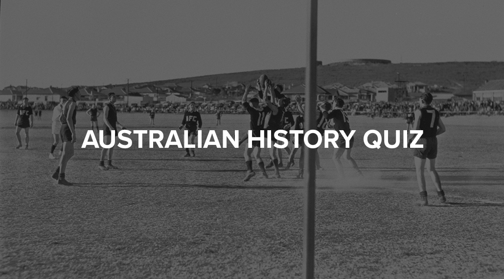 the assignment required special knowledge about australian history