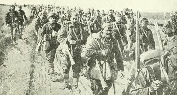 kolubara-serbs-marching
