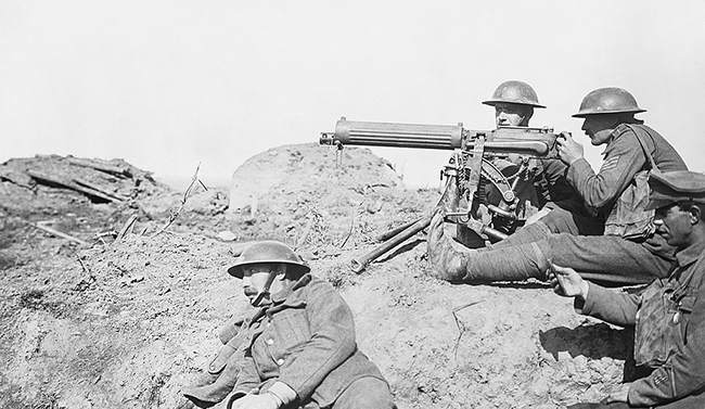 Everything about Loading First World War Machine Guns