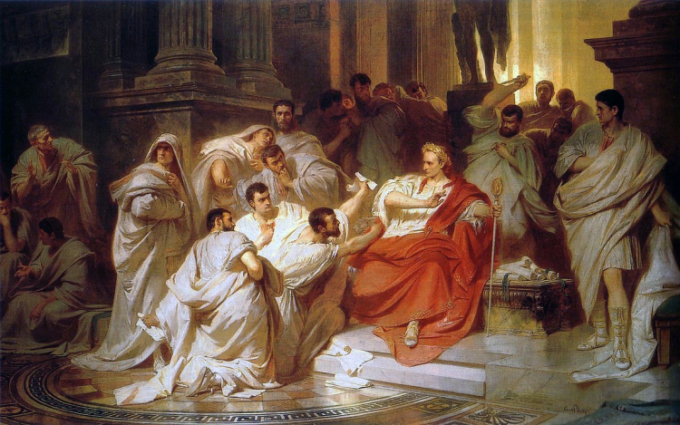 Caesar's murder