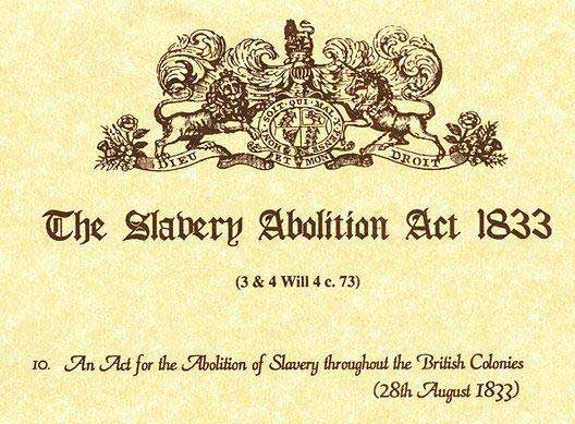 slavery abolished essay