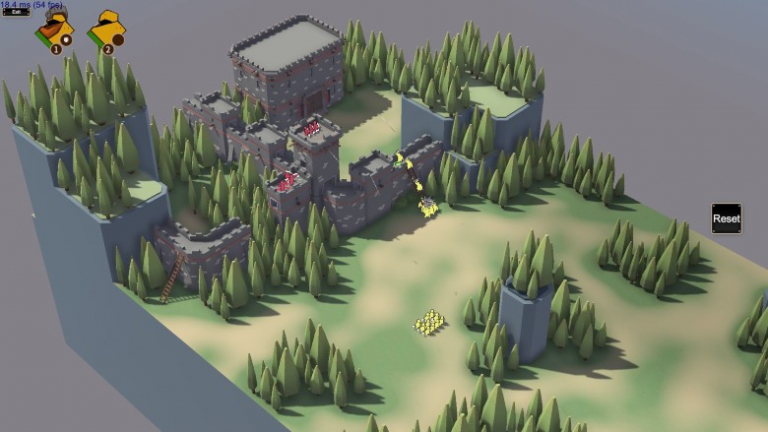 Conquer Minimalist Castles in Siege Warfare Simulator | History Hit