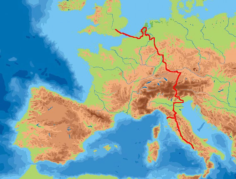 grand tour of europe by train