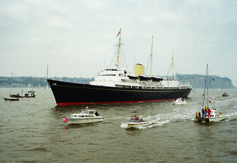 royal yacht britannia where is it now