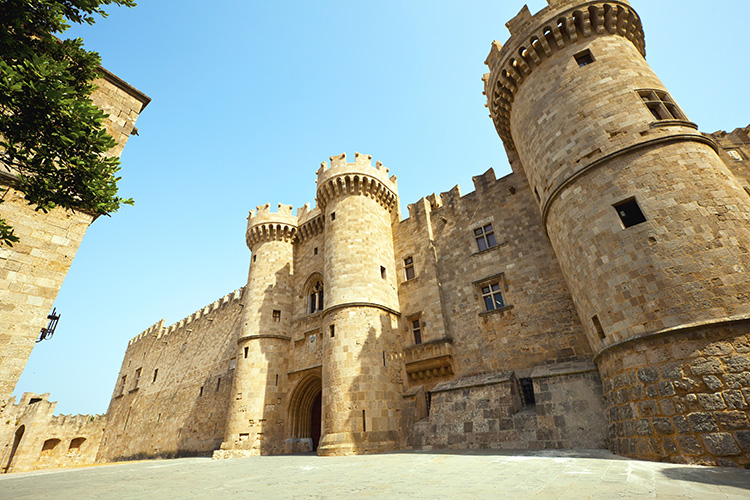 Palace of the Grand Masters, Medieval Old Rhodes Town