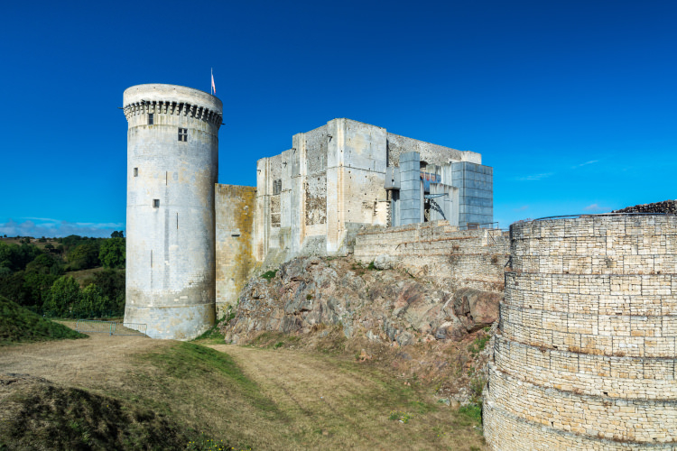 The Footballers and forgotten château de Tancarville – a story of heritage  in danger - Normandy Then and Now